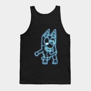 Dance Mode Neon Light Tank Top